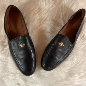 Women’s coach black loafers